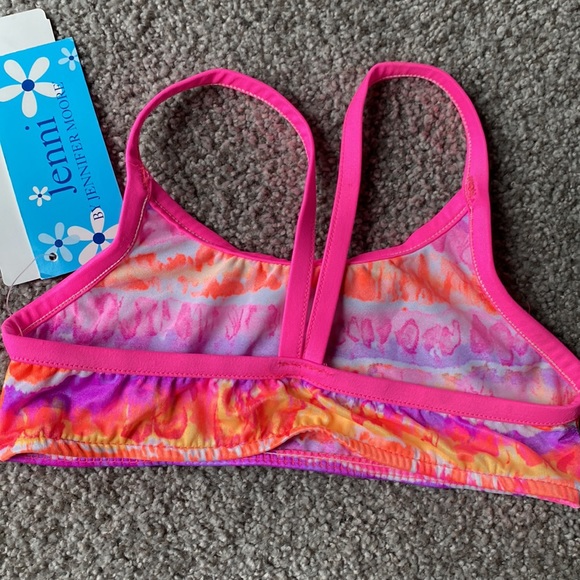 Jenni by Jennifer Moore girls neon bikini NWT - Picture 8 of 8